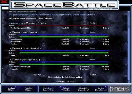 Screenshot SpaceBattle