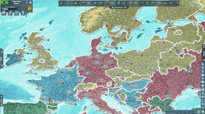 Screenshot Conflict of Nations