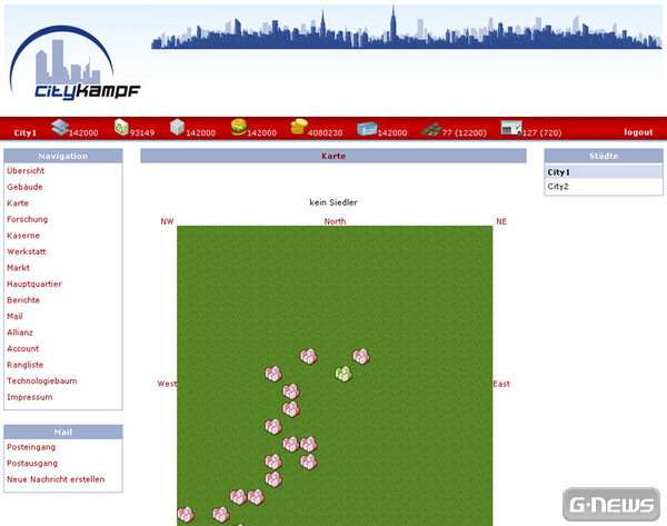 Screenshot Citykampf