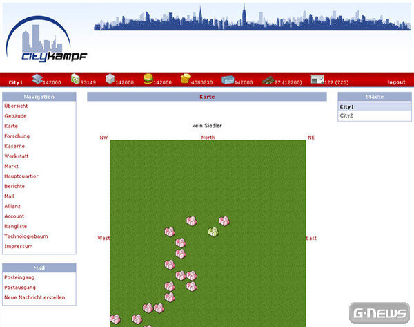 Screenshot Citykampf