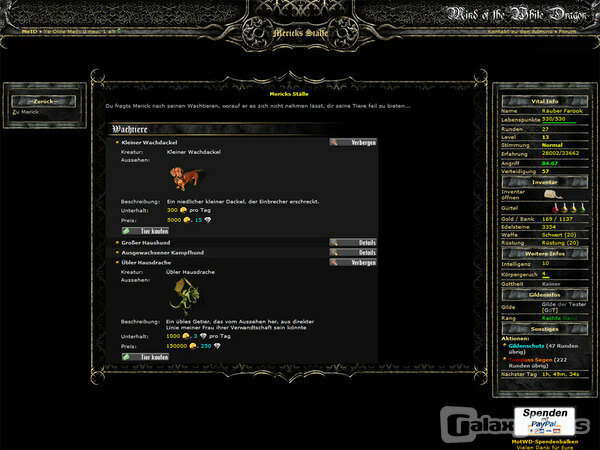 Screenshot Mind of the White Dragon