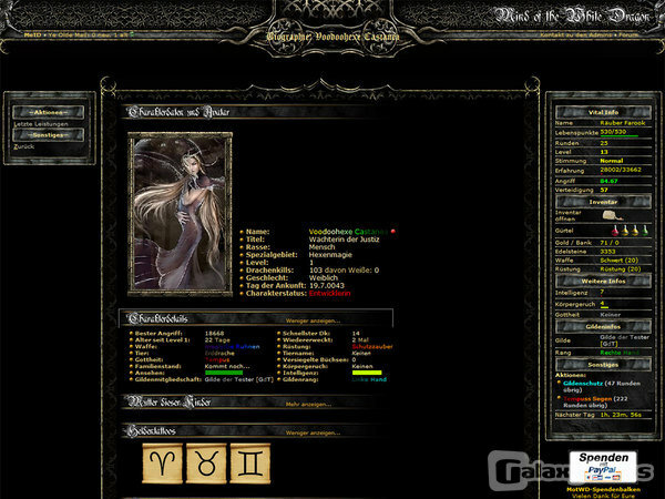 Screenshot Mind of the White Dragon