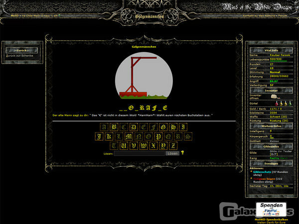 Screenshot Mind of the White Dragon