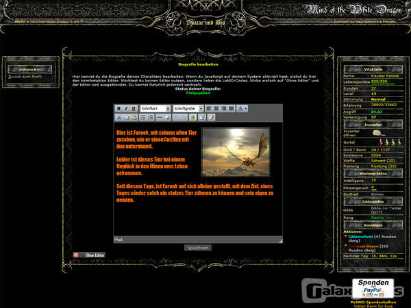 Screenshot Mind of the White Dragon