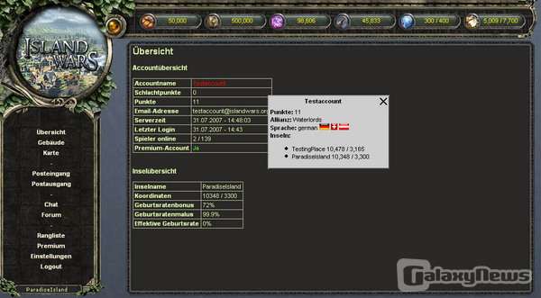 Screenshot Island Wars