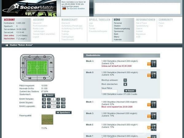 Screenshot Soccer-Match