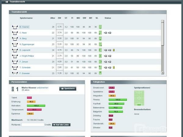 Screenshot Soccer-Match