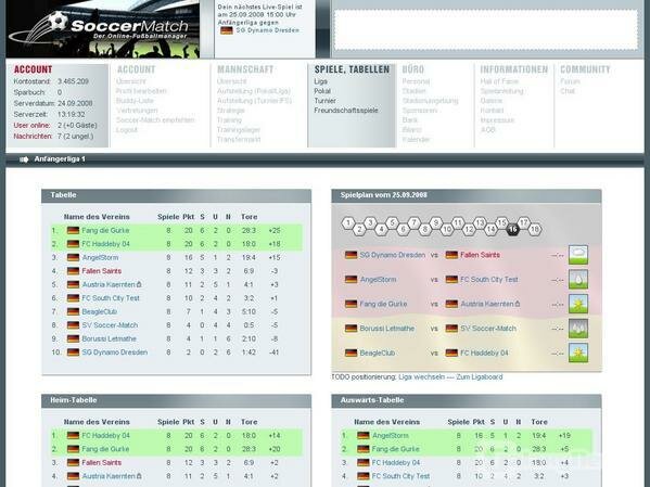 Screenshot Soccer-Match