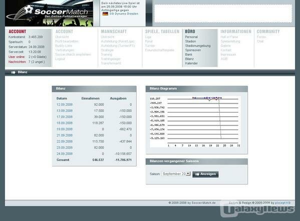 Screenshot Soccer-Match