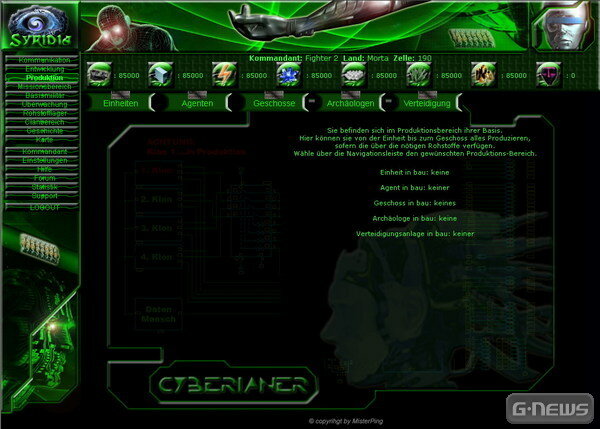 Screenshot Syridia - Eine Legende von Magie und Maschine