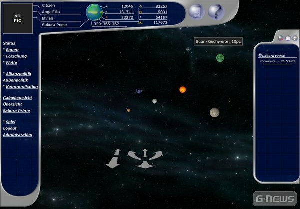 Screenshot Alternative Universe