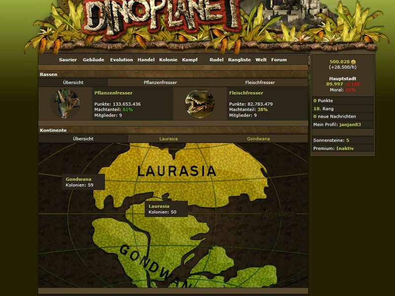 Screenshot Dinoplanet