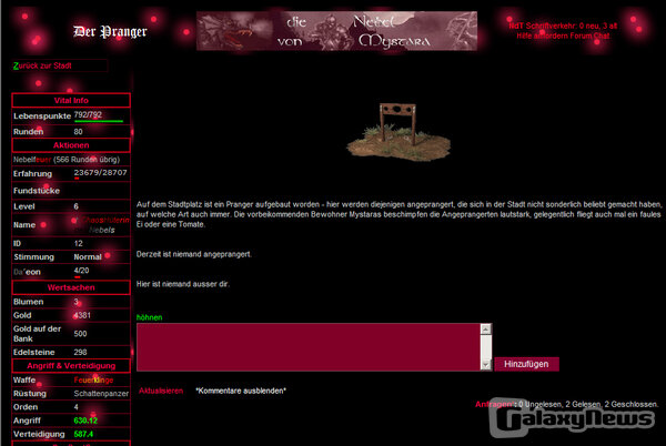 Screenshot Die Nebel von Mystara