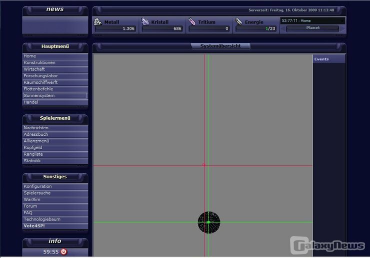 Screenshot Space Pioneers