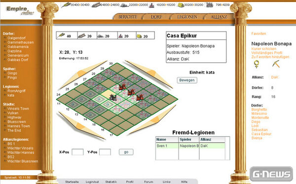 Screenshot Empire Online