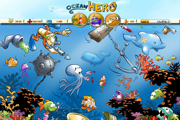 Screenshot Ocean Hero