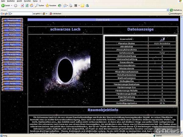 Screenshot Projekt Neuland