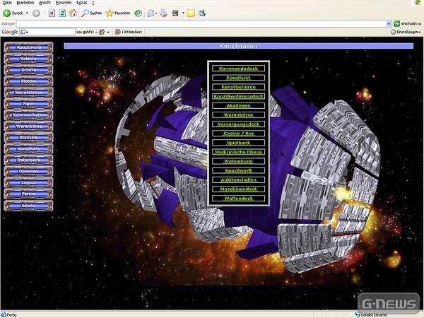 Screenshot Projekt Neuland