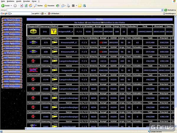 Screenshot Projekt Neuland