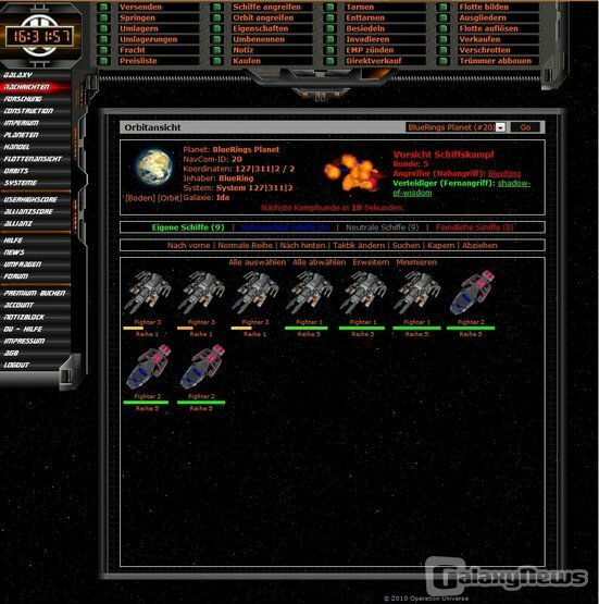 Screenshot Operation Universe