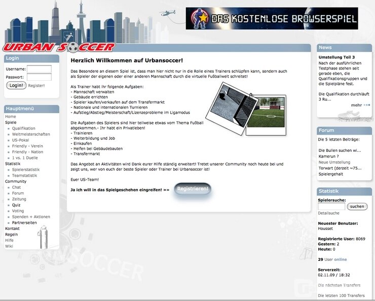 Screenshot Urbansoccer