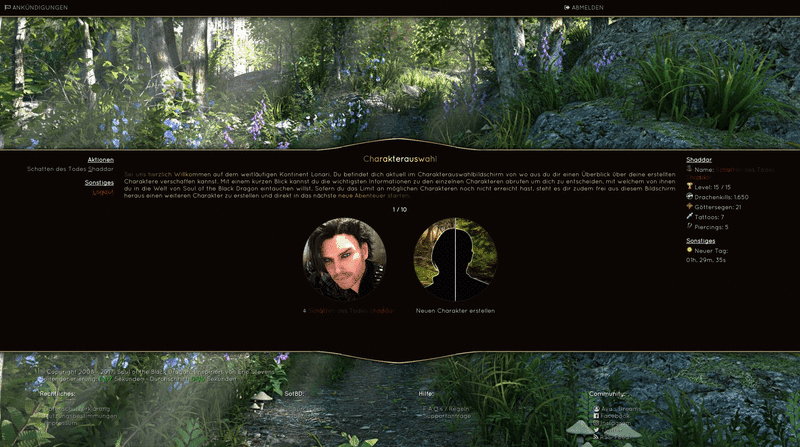 Screenshot Soul of the black Dragon