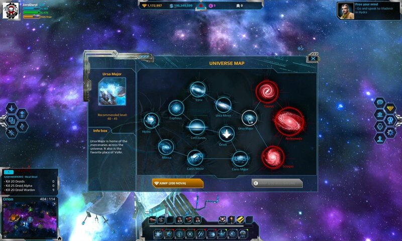 Screenshot Andromeda 5