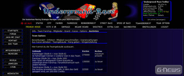 Screenshot Underground-Race