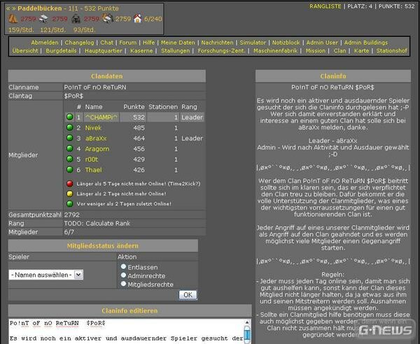 Screenshot Projekt Browsergame IN04