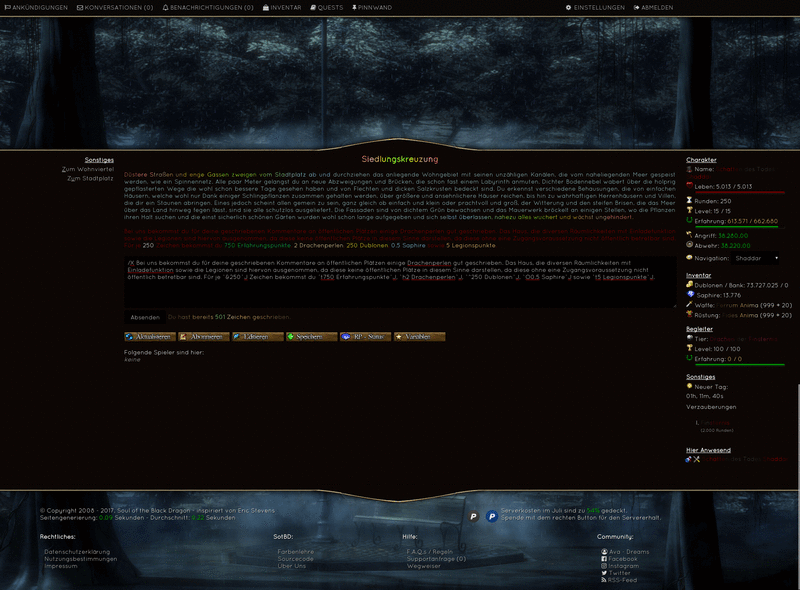 Screenshot Soul of the black Dragon