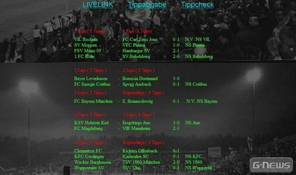 Screenshot Ligamanager