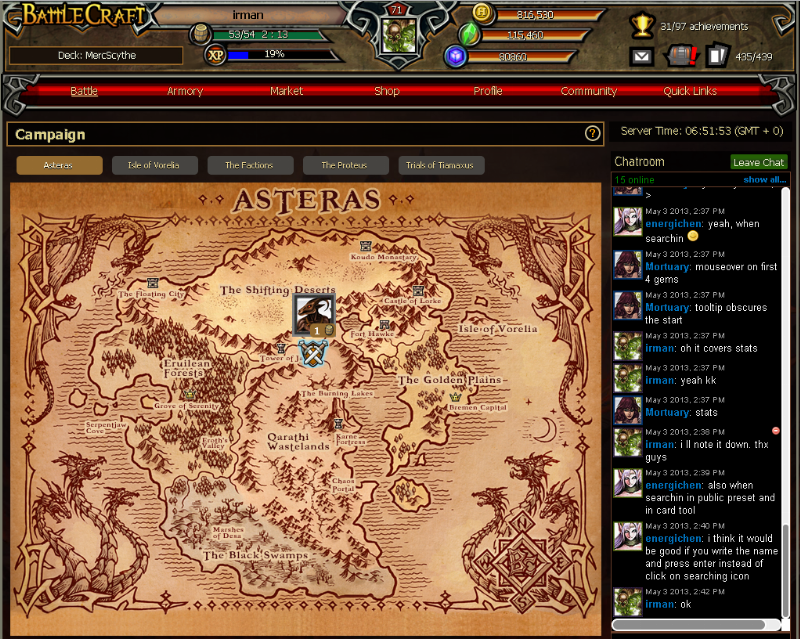 Screenshot BattleCraft - Online Trading Card Game