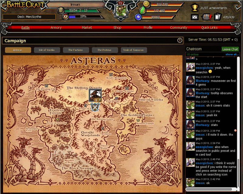 Screenshot BattleCraft - Online Trading Card Game