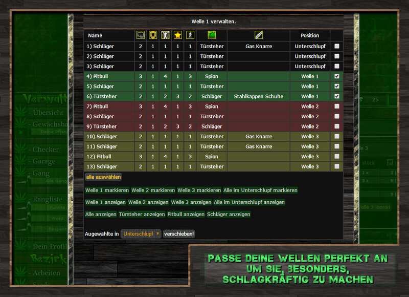 Screenshot Weed Kings | Das Homegrow Browsergame