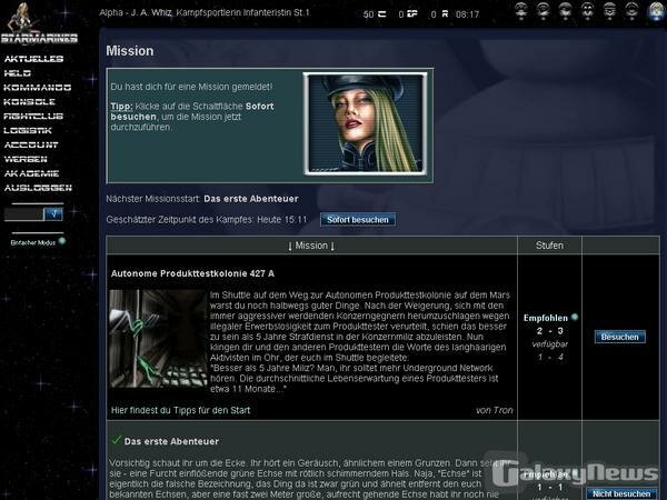 Screenshot StarMarines