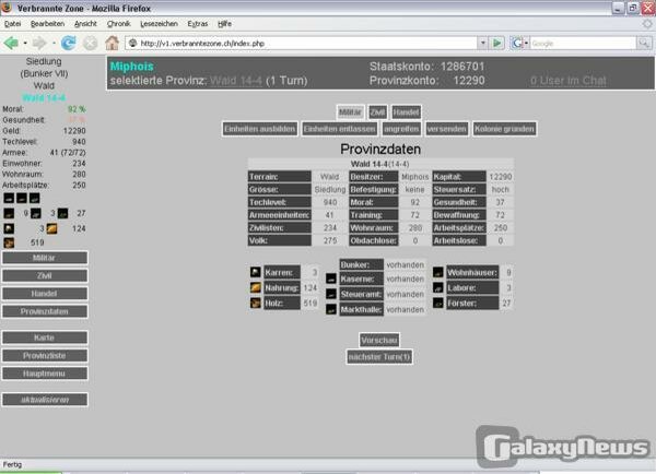 Screenshot Verbrannte Zone short edition