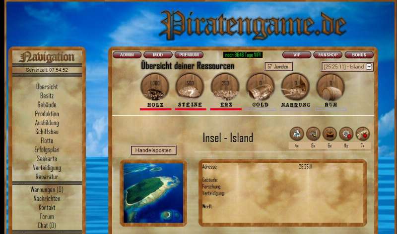 Screenshot Piratengame