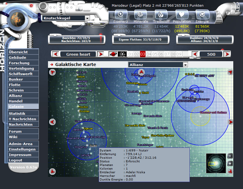 Screenshot Horiversum