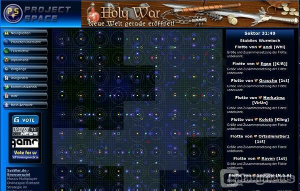 Screenshot Project Space