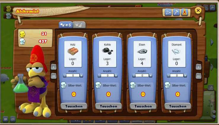 Screenshot Moorhuhn combat