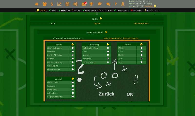 Screenshot KSM-Soccer