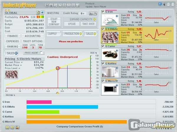 Screenshot Industryplayer