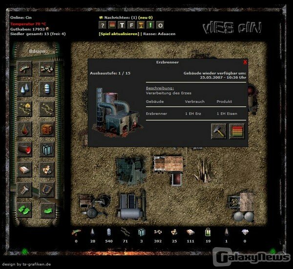 Screenshot Die Zunftmeister