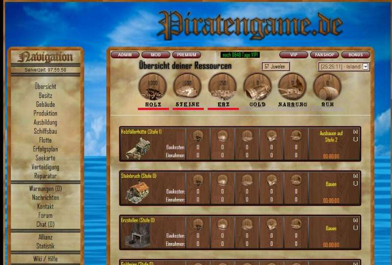 Screenshot Piratengame