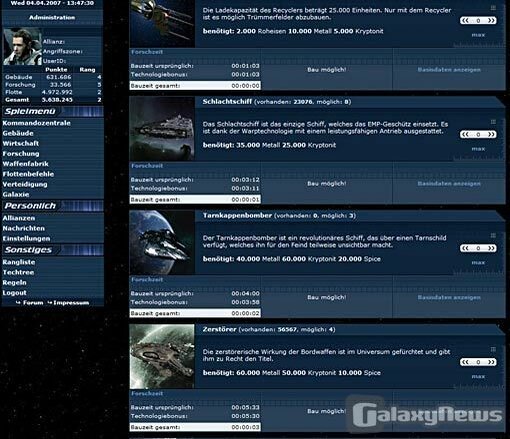 Screenshot Space Invasion