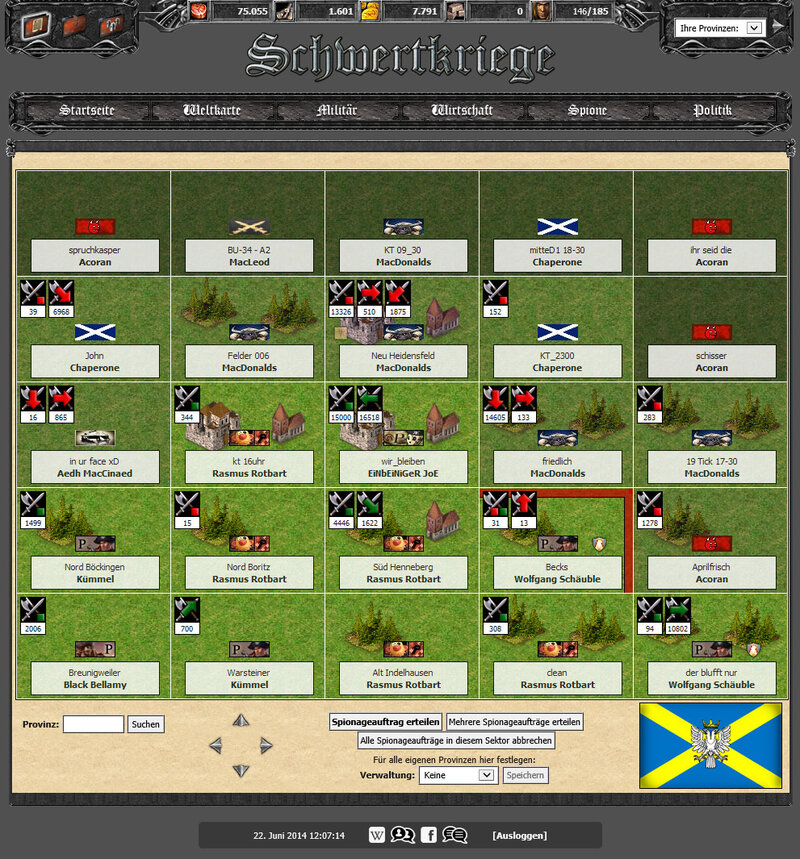 Screenshot Schwertkriege