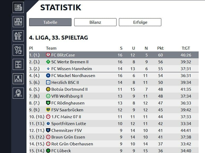 Screenshot Anpfiff Onlinespiel