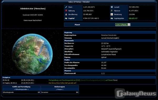 Screenshot GoF- Reloaded