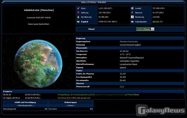 Screenshot GoF- Reloaded