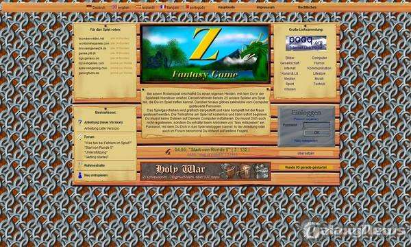 Screenshot Z - Fantasy Game